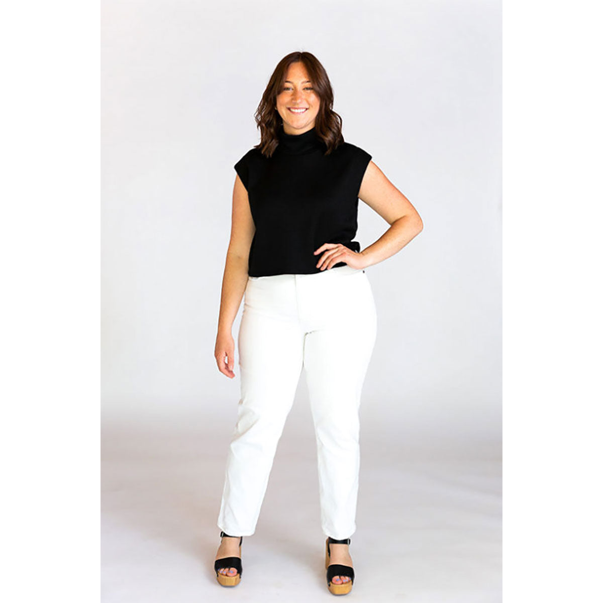 Max Tee Top Chalk and Notch Sewing Pattern. Size 0-30. – Sew Essential