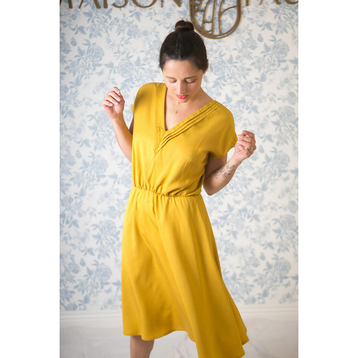 Byzance Dress Maison Fauve Sewing Pattern – Sew Essential