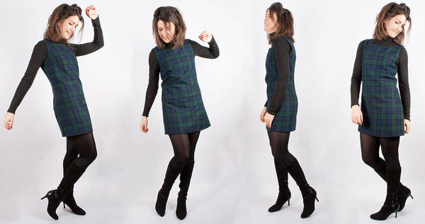 Sewing a 60s Tartan Pinafore Dress & How to Pattern Match Fabric | Sewing Tips, Tutorials, Projects and Events | Sew Essential Sewing a 60s Tartan Pinafore Dress & How to Pattern Match Fabric | Sewing Tips, Tutorials, Projects and Events | Sew Essential