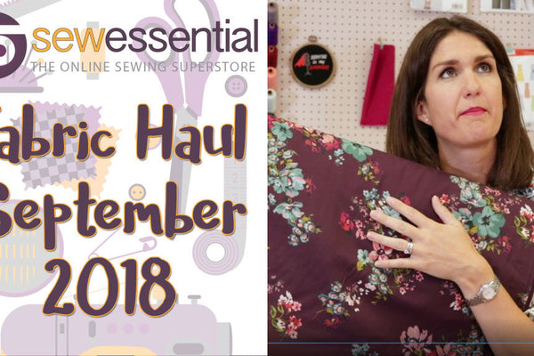 Fabric Haul September 2018