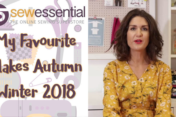 My Favourite Autumn Winter 2018 Sewing Makes