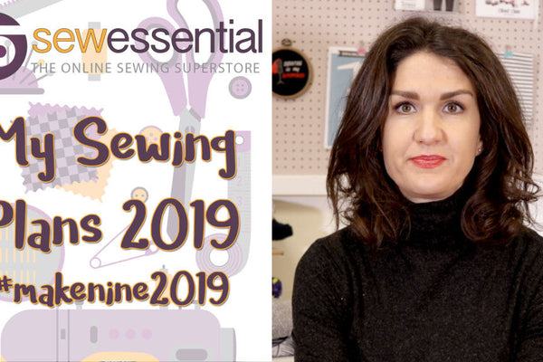 #makenine 2019 Sewing Plans