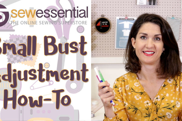How to Make a Small Bust Adjustment