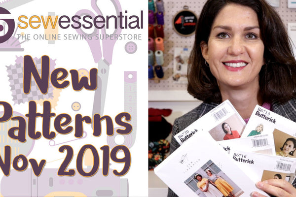 New Sewing Patterns November 2019 VLOG