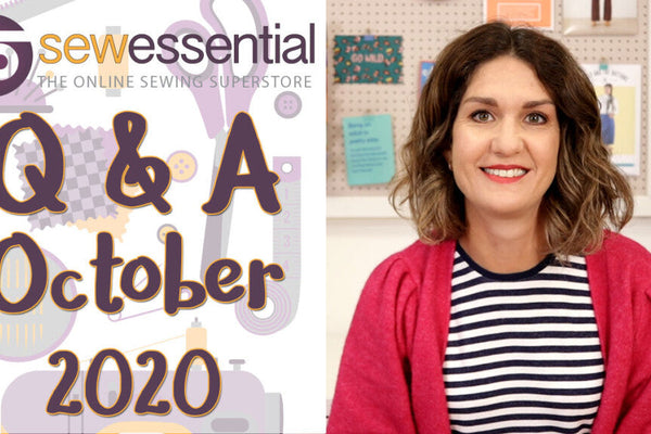 Sewing Q & A October 2020