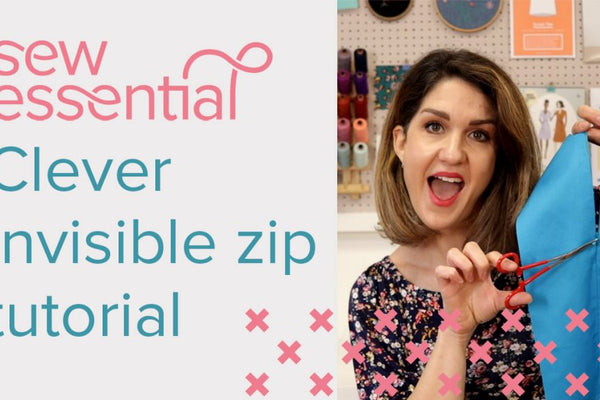 How To Sew An Invisible Zip