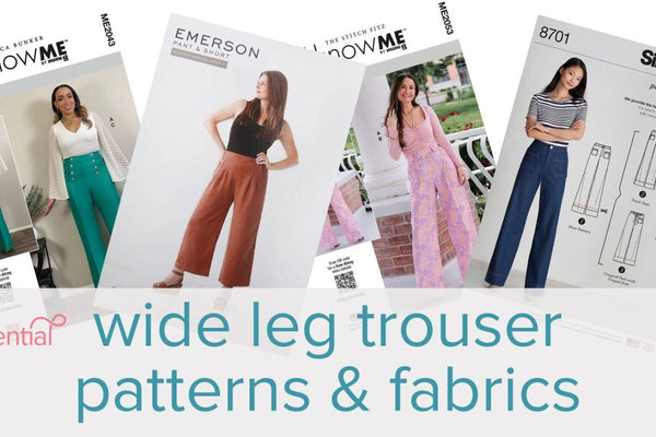 Wide Leg Trouser Sewing Patterns