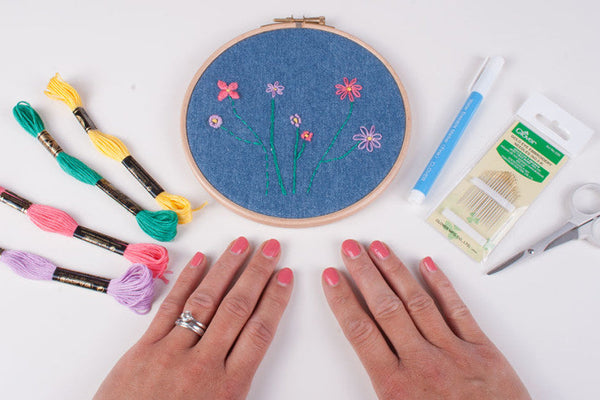 7 Easy Hand Embroidery Stitches