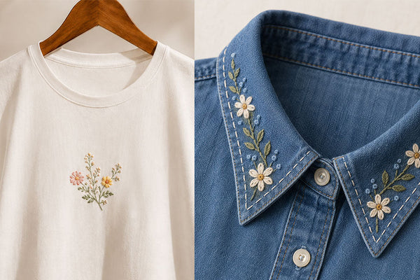 Embroidery Stitches for Clothing: Where They Work Best and How to Avoid Problems
