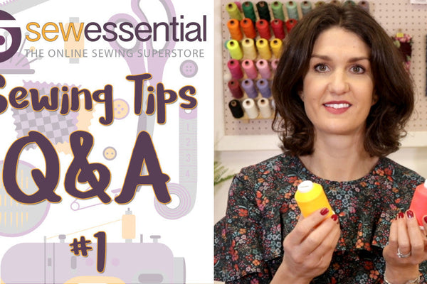 Q&A : Sewing Tips Vlog