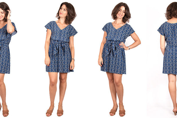 Sewing A Dress With An Overlay