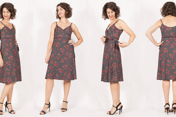 Sewing a Burda 6344 Jersey Sundress