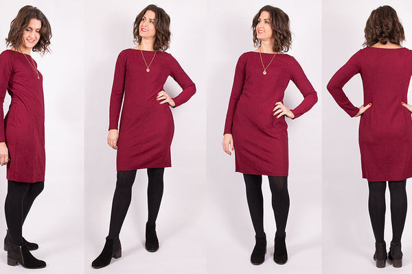 Sewing a Simple (My New Fave) Knit Dress