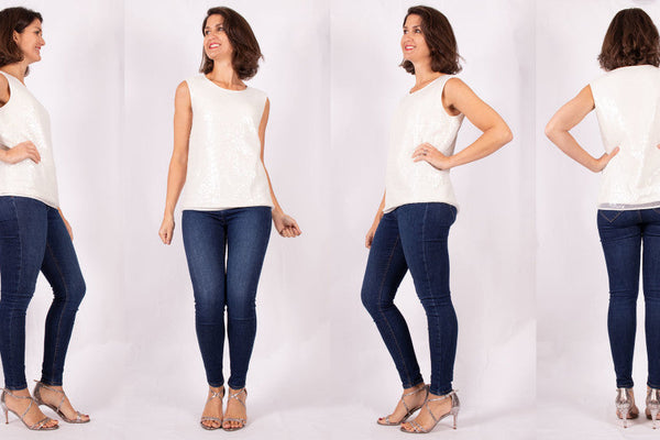 Sewing a Simple Sequin Top