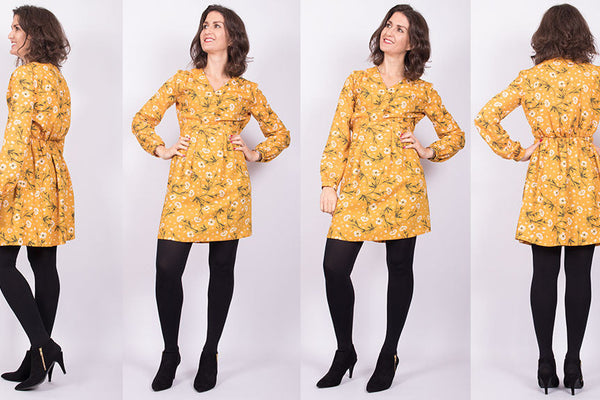 Sewing a Vintage Inspired Dress Pattern - McCalls 7381
