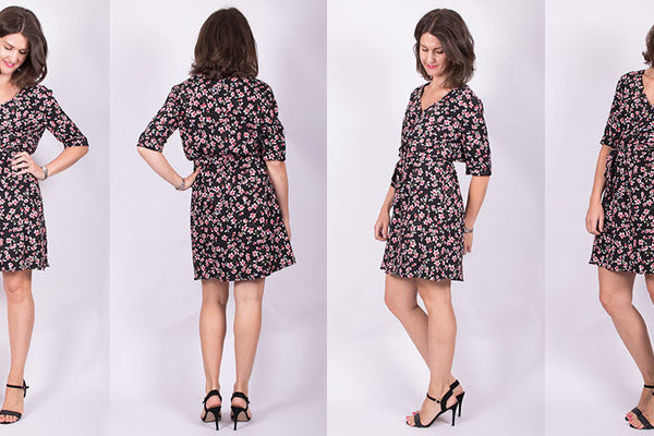 Sewing a Wrap Dress #sewtogetherforsummer