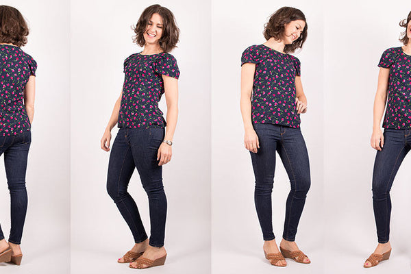 Sewing the Pendrell Blouse by Sewaholic