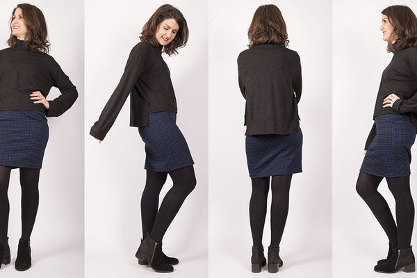 Tilly and the Buttons Nora Top and Jalie Lisette Skirt