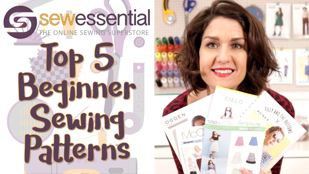 The Top Five Beginner Sewing Patterns | Sewing Tips, Tutorials ...