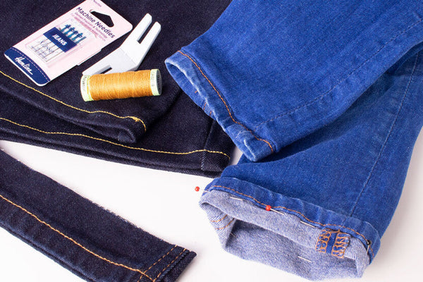 Two Ways to Hem and Shorten your Jeans
