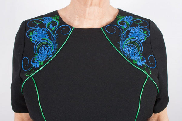 How to Pipe Seams & Embroider a Garment