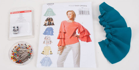 How to Sew Ruffles for a Garment | Sewing Tips, Tutorials, Projects and ...