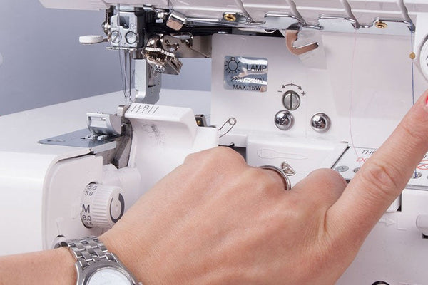 Hem Finishes On An Overlocker