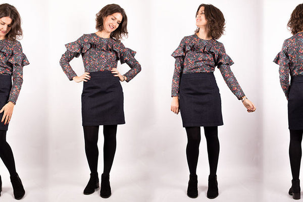Sewing A Ruffle Blouse