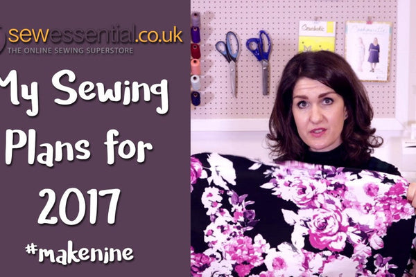 My Sewing Plans for 2017 #makenine