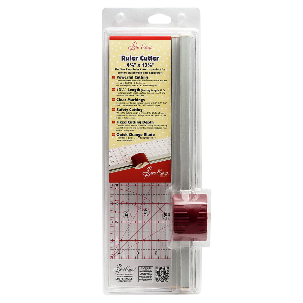 thumbnail image 2 of Quilting Ruler 11.5 X 10.5 Inches - Slotted Cutting Guide With Angle Lines For Fabric, Pink 2 of 2