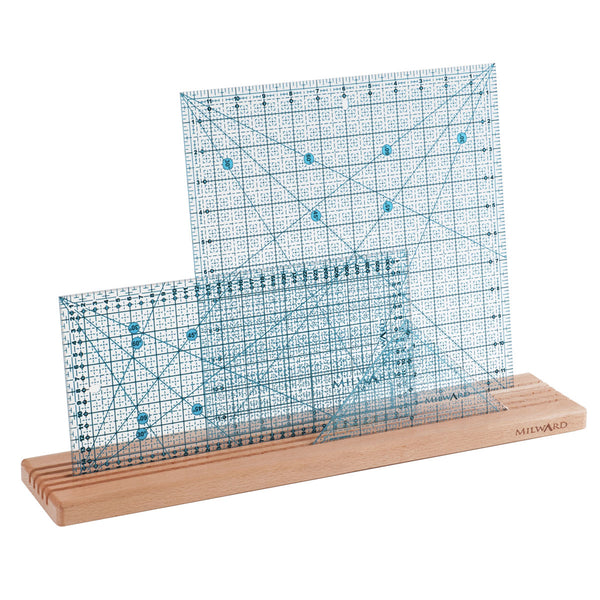 Dt Ruler Storage Milward Ruler Storage Rack. 5 Slots. Beech Wood. – Sew Essential