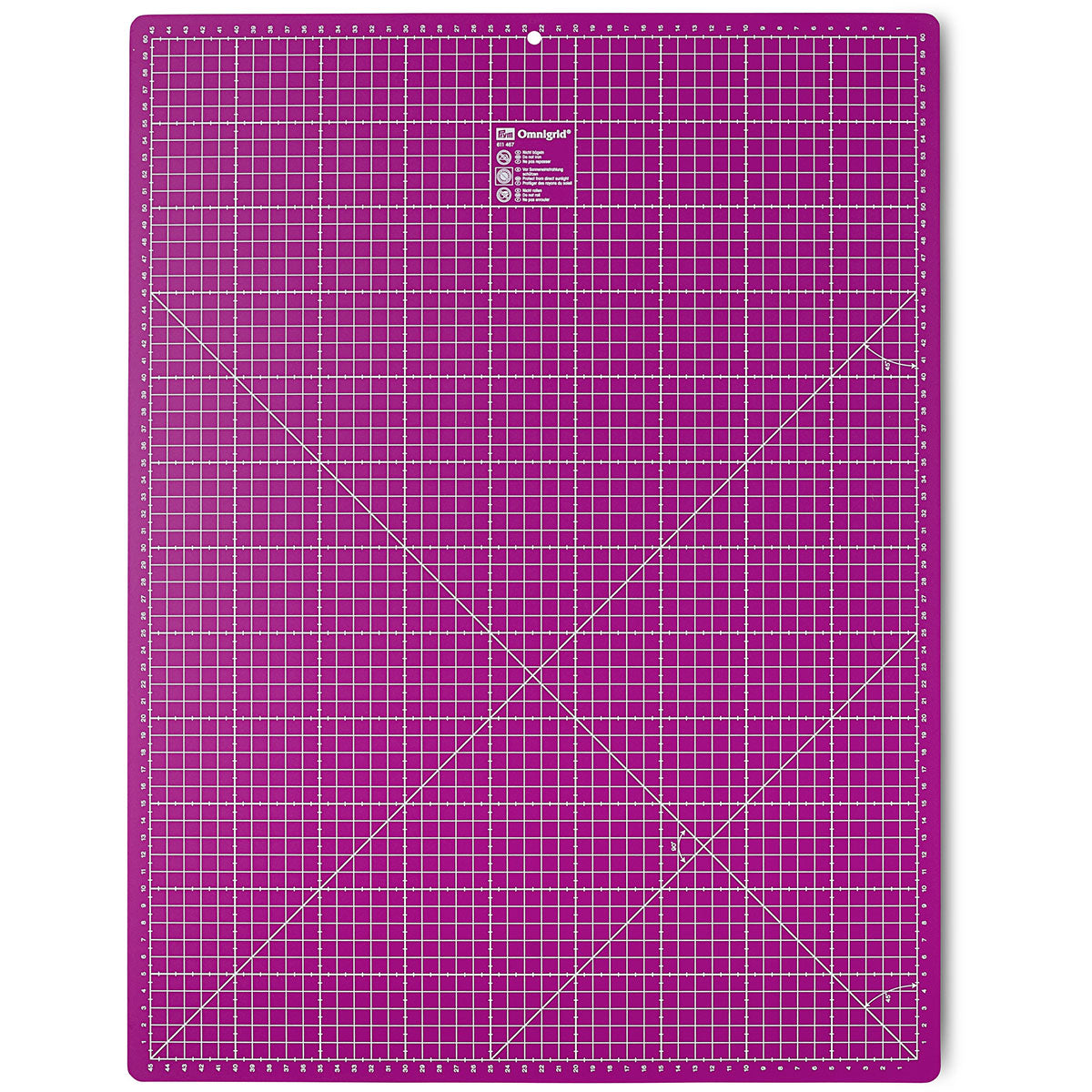 Omnigrid Cutting Mat 45 x 60 cm/Inch. Pink. – Sew Essential