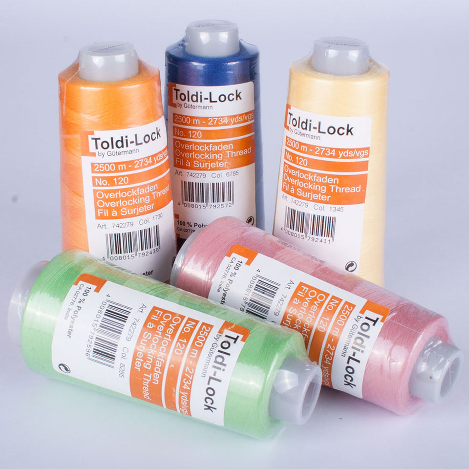 Cotton Overlocking Thread Overlocking Threads and Flosses – Sew Essential