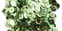 Gutermann Cupped Sequins. 6mm. Tube. Pale Green. (7955)