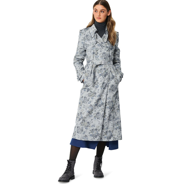 Misses Caban Jacket and Trench Coat Burda Sewing Pattern 5984