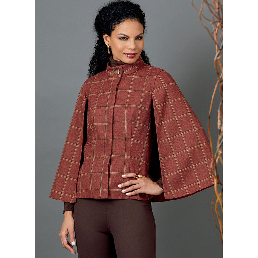 Misses Cape Butterick Sewing Pattern 6603 – Sew Essential