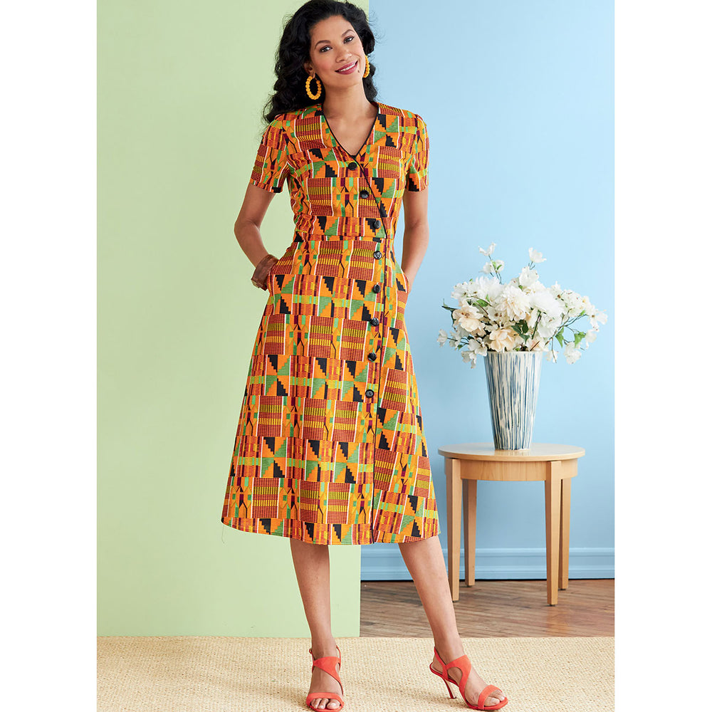 Simplicity 6727 Pattern Misses Dresses Butterick Sewing Pattern 6727 – Sew Essential