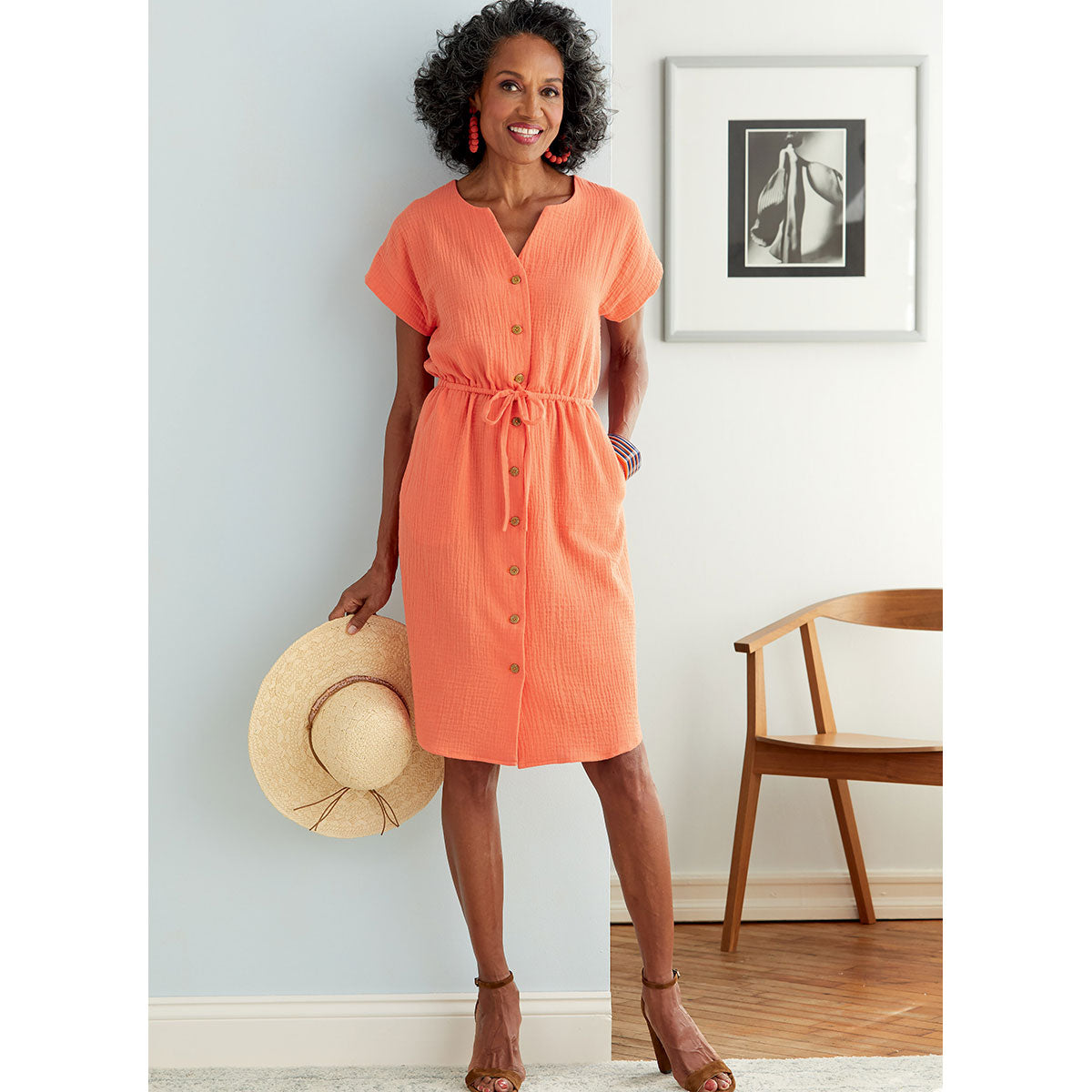 Misses and Misses Petite Dress Butterick Sewing Pattern 6758 – Sew ...