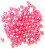 Craft Factory Pearls - Plastic. Pink. 3mm.