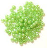 Craft Factory Pearls - Plastic. Lime Green. 3mm.