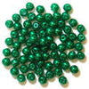 Craft Factory Pearls - Plastic. Green. 4mm.