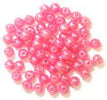 Craft Factory Pearls - Plastic. Pink. 4mm.