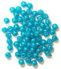 Craft Factory Pearls - Plastic. Ice Blue. 4mm.
