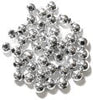 Craft Factory Pearls - Plastic. Silver. 5mm.