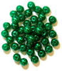 Craft Factory Pearls - Plastic. Green. 5mm.