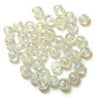 Craft Factory Pearls - Plastic. Clear Iridescent. 5mm.