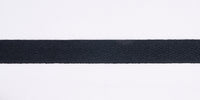 Black Herringbone Tape. 15mm x 25m.