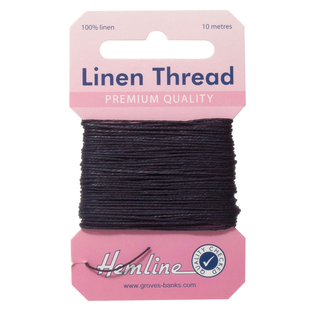 Dinaline Thread Hemline Linen Thread. 10m. Navy – Sew Essential