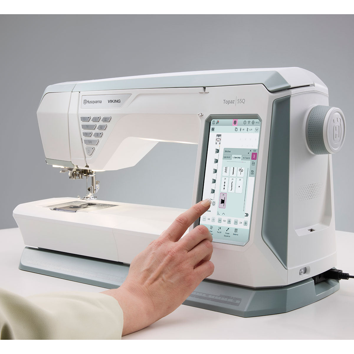 ［美品］recolte Husqvarna Viking Topaz 55Q Sewing Machine – Sew Essential