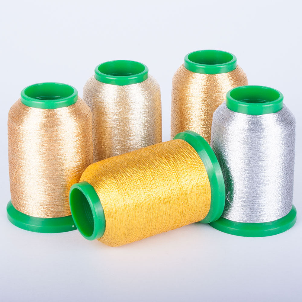 Isamet Metallic Embroidery Thread. 1000m. – Sew Essential